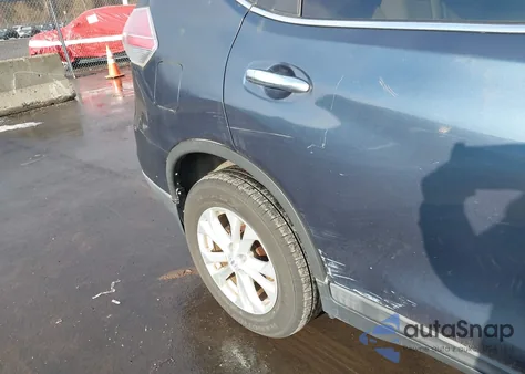 2014 Nissan Rogue Sv из США, поврежденный, VIN 5N1AT2MV9EC863815